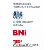 progress hub's partnerships included british embassy warsaw